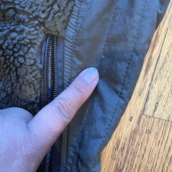 Patagonia Synchilla Retro-X Brown Fleece Vest Women’s Small Deep Pile - Picture 6 of 15